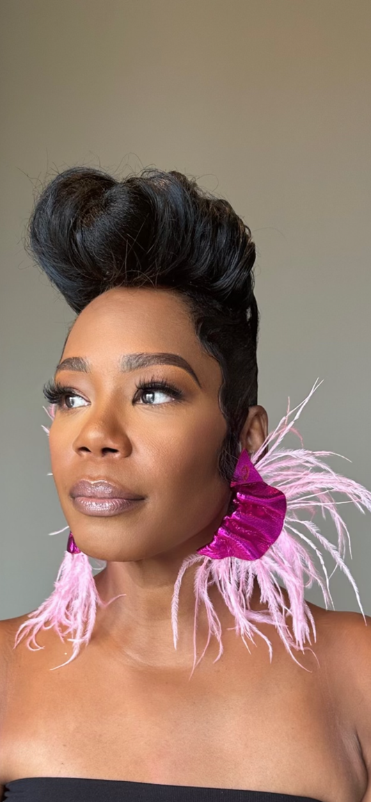 Pink Feathered Euphoria