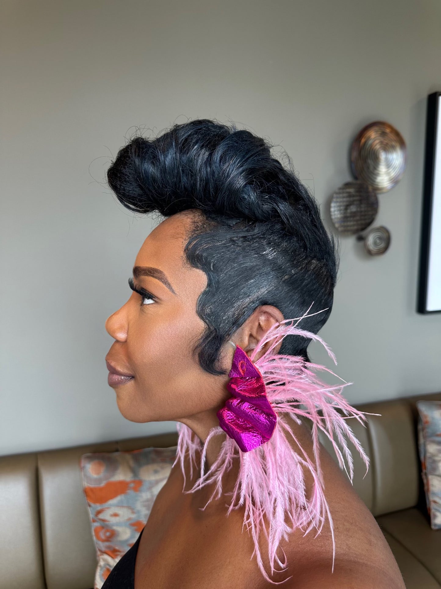 Pink Feathered Euphoria