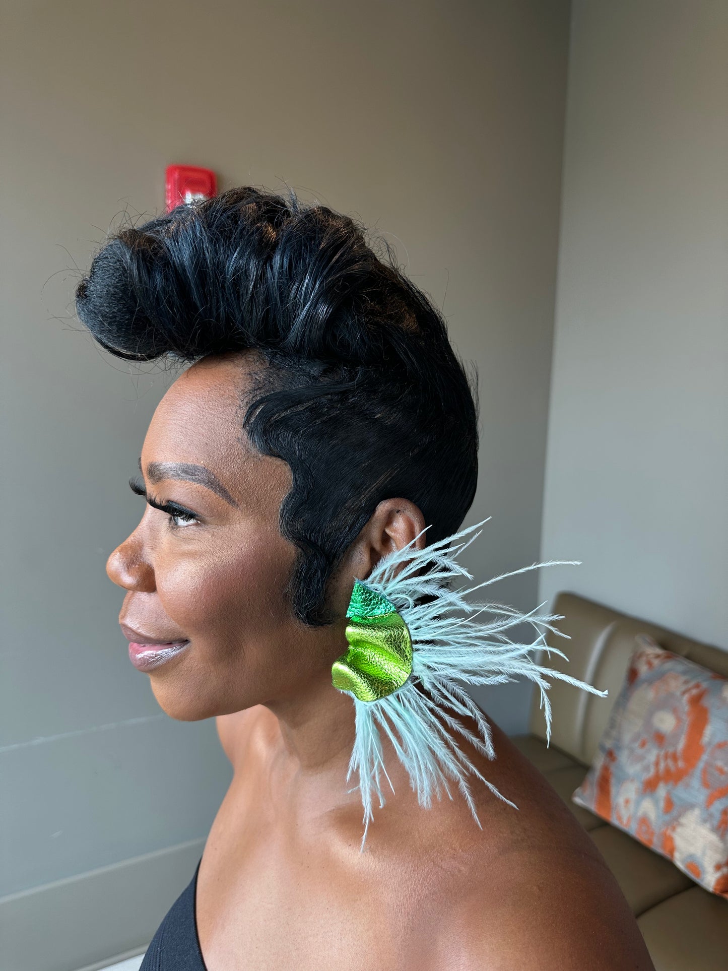 Green Feathered Euphoria