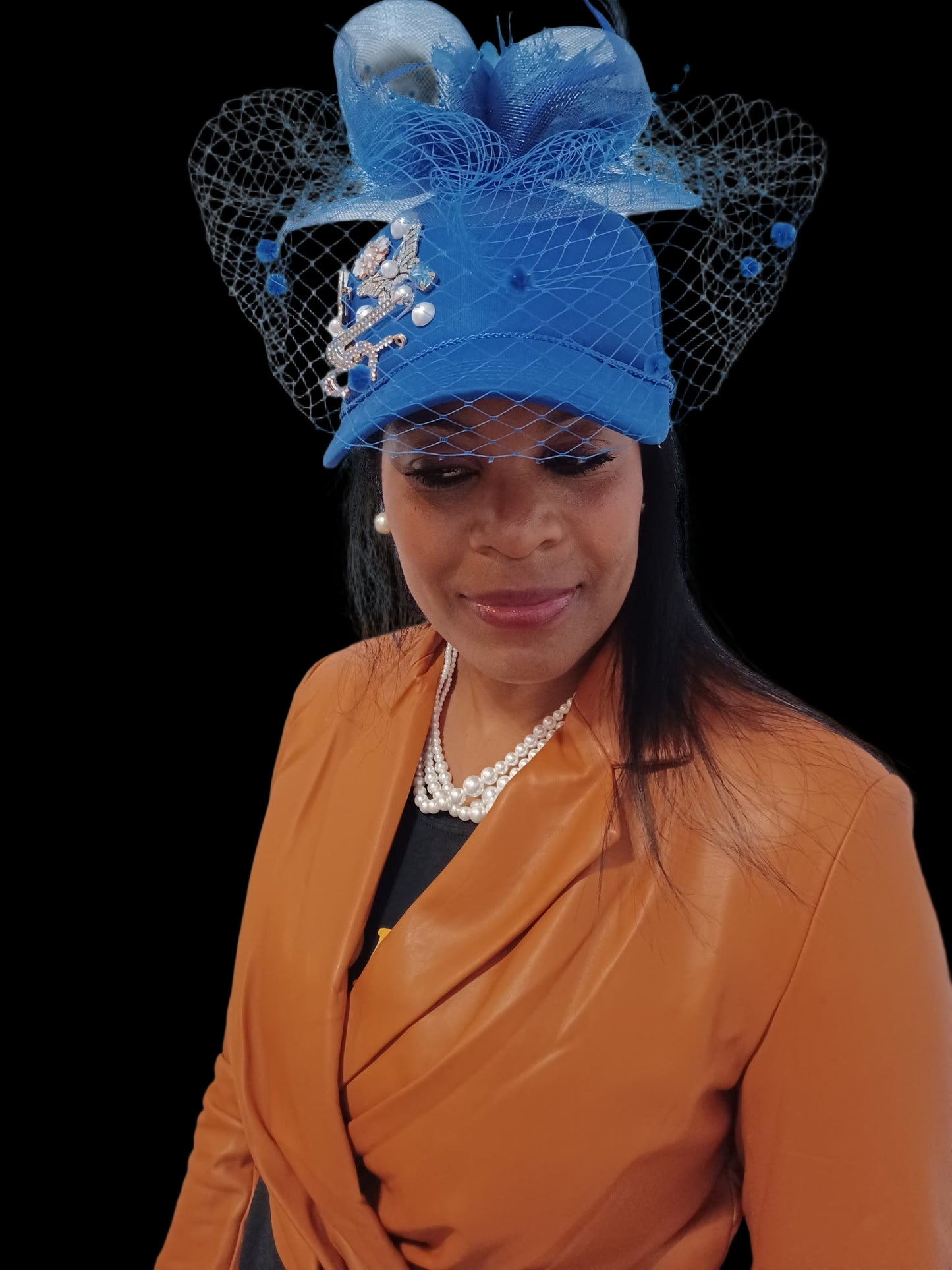 The Z.Co Fitted Fascinator Cap.
