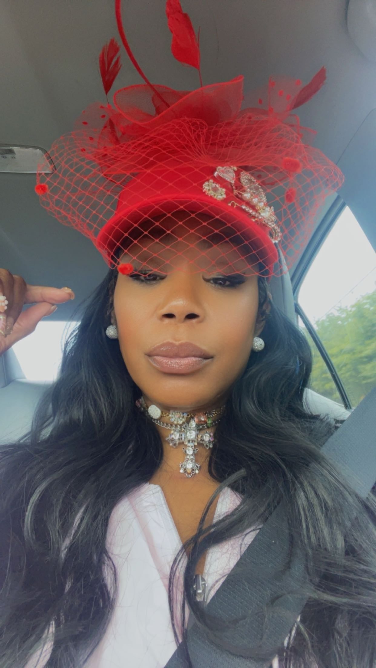 The Z.Co Fitted Fascinator Cap.