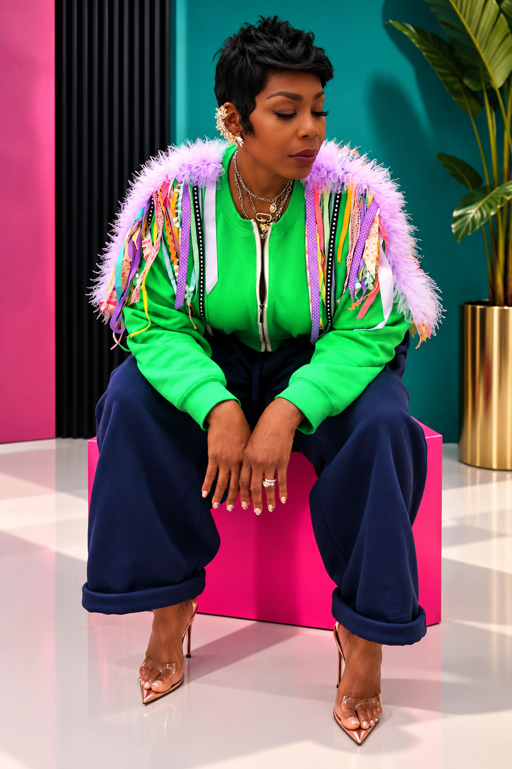 The Z.Co “Confetti Cardi”